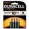 Duracell MN2400B8Z CopperTop Alkaline Batteries with Duralock Power Preserve Technology, AAA, 8/Pk