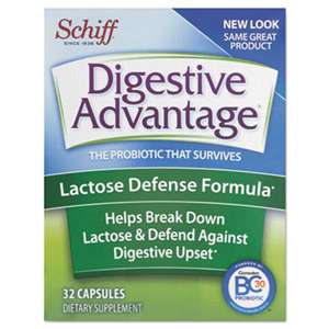 RECKITT BENCKISER Probiotic Lactose Defense Capsule, 32 Count, 36/Caton