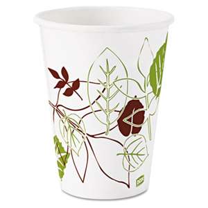 DIXIE FOOD SERVICE Pathways Paper Hot Cups, 12oz, 25/Pack