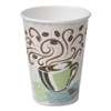 DIXIE FOOD SERVICE Hot Cups, Paper, 12oz, Coffee Dreams Design, 50/Pack