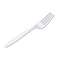 DIXIE FOOD SERVICE Plastic Cutlery, Heavyweight Forks, White, 1000/Carton