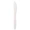 DIXIE FOOD SERVICE Plastic Cutlery, Heavy Mediumweight Knives, White, 1000/Carton