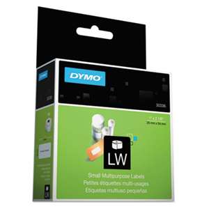 DYMO 30336 LabelWriter Multipurpose Labels, 1 x 2 1/8, White, 500 Labels/Roll