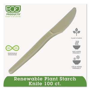 ECO-PRODUCTS,INC. Plant Starch Knife - 7", 50/PK