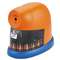 HUNT MFG. CrayonPro Electric Crayon Sharpener with Replacable Blade, Orange
