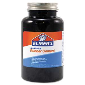 ELMER'S PRODUCTS, INC. Rubber Cement, Repositionable, 8 oz