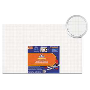 ELMER'S PRODUCTS, INC. Guide-Line Paper-Laminated Polystyrene Foam Display Board, 30 x 20, White, 2/PK