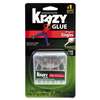 ELMER'S PRODUCTS, INC. Krazy Glue Single-Use Tubes w/Storage Case, 0.07 oz, 4/Pack