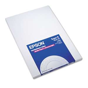 EPSON AMERICA, INC. Premium Matte Presentation Paper, 45 lbs., 13 x 19, 50 Sheets/Pack