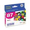 EPSON AMERICA, INC. T087320 (87) UltraChrome Hi-Gloss 2 Ink, Magenta