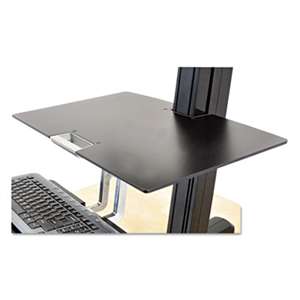 ERGOTRON INC Worksurface for WorkFit-S Workstations without Worksurface, 23w x 15d, Black