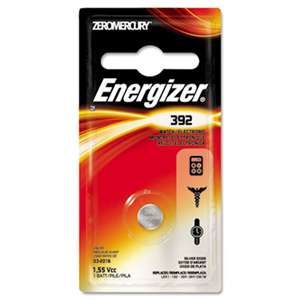 Energizer 392BPZ Watch/Electronic Battery, SilvOx, 392, 1.5V, MercFree