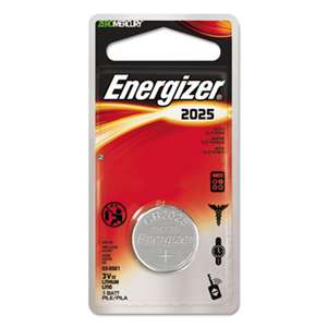 Energizer ECR2025BP Watch/Electronic/Specialty Battery, 2025