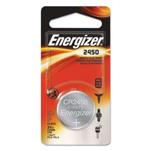 Energizer ECR2450BP Watch/Electronic/Specialty Battery, 2450