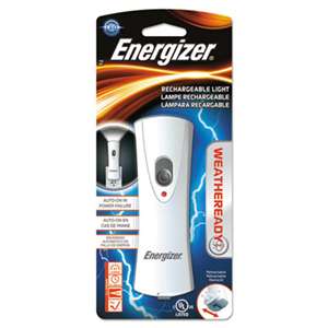Energizer RCL1NM2WR Rechargeable LED Flashlight, 1 NiMH, Silver/Gray