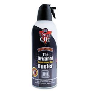 FALCON SAFETY Disposable Compressed Gas Duster, 12 oz Can