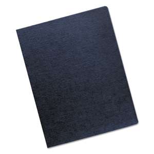 FELLOWES MFG. CO. Linen Texture Binding System Covers, 11-1/4 x 8-3/4, Navy, 200/Pack