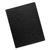 Fellowes 52115 Linen Texture Binding System Covers, 11-1/4 x 8-3/4, Black, 200/Pack