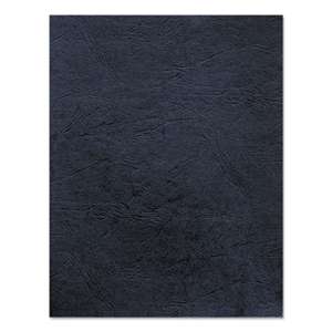 FELLOWES MFG. CO. Classic Grain Texture Binding System Covers, 11 x 8-1/2, Navy, 50/Pack
