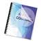 FELLOWES MFG. CO. Crystals Presentation Covers with Round Corners, 11 1/4 x 8 3/4, Clear, 25/Pack