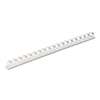 FELLOWES MFG. CO. Plastic Comb Bindings, 1/2" Diameter, 90 Sheet Capacity, White, 100 Combs/Pack