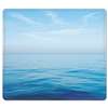 FELLOWES MFG. CO. Recycled Mouse Pad, Nonskid Base, 7 1/2 x 9, Blue Ocean