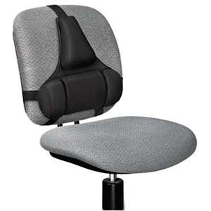 FELLOWES MFG. CO. Professional Series Back Support, Memory Foam Cushion, Black