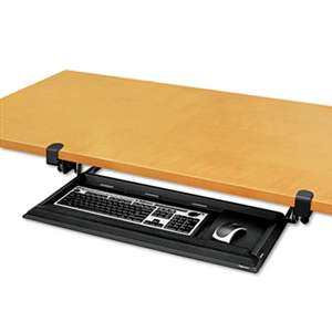 FELLOWES MFG. CO. Designer Suites DeskReady Keyboard Drawer, 19-3/16w x 9-13/16d, Black Pearl