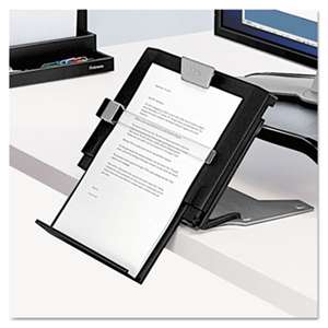 FELLOWES MFG. CO. Professional Series Document Holder, Plastic, 250 Sheet Capacity, Black