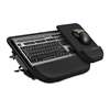 FELLOWES MFG. CO. Tilt 'n Slide Keyboard Manager with Comfort Glide, 19-1/2w x 11-1/2d, Black