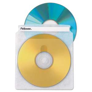 FELLOWES MFG. CO. Two-Sided CD/DVD Sleeve Refills for Softworks File, 25/Pack