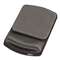 FELLOWES MFG. CO. Gel Mouse Pad w/Wrist Rest, Nonskid, 6 1/4 x 10 1/8, Platinum/Graphite