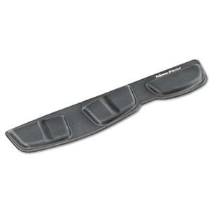 FELLOWES MFG. CO. Memory Foam Keyboard Palm Support, Graphite