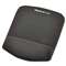 Fellowes 9252201 PlushTouch Mouse Pad with Wrist Rest, Foam, Graphite, 7 1/4 x 9-3/8