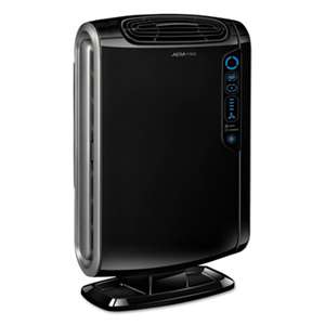 FELLOWES MFG. CO. Air Purifiers, HEPA and Carbon Filtration, 200-400 sq ft Room Capacity, Black