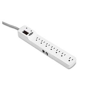 FELLOWES MFG. CO. Advanced Computer Series Surge Protector, 7 Outlets, 6 ft Cord, 1000 Joules