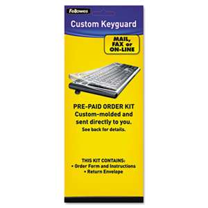 FELLOWES MFG. CO. Keyboard Protection Kit, Custom Order, Polyurethane