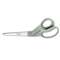 FISKARS MANUFACTURING CORP Offset Scissors, 8 in. Length, Stainless Steel, Bent, Gray