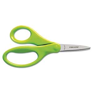 FISKARS MANUFACTURING CORP Children's Safety Scissors, Pointed, 5 in. Length, 1-3/4 in. Cut