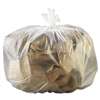 GENERAL SUPPLY High-Density Can Liner, 33 x 39, 33gal, 13mic, Natural, 25 Bags/RL, 10 Rolls/CT