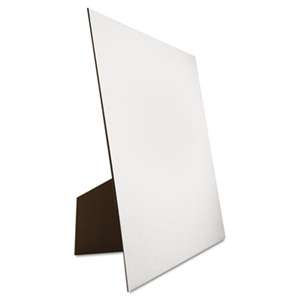 GEOGRAPHICS Easel Backed Board, 22x28, White, 1/each