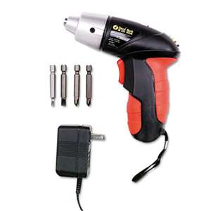 GREAT NECK SAW MFG. 4.8V Cordless Screwdriver, 4 Bits, 200RPM