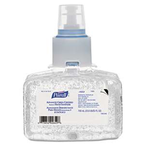 PURELL 130303EA Advanced Green Certified Instant Hand Sanitizer Refill Gel, 700 mL, LTX7