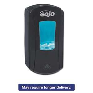 GO-JO INDUSTRIES LTX-12 Touch-Free Dispenser, 1200mL, 5 1/4 x 3 1/3 x 10 1/2, Black/Black