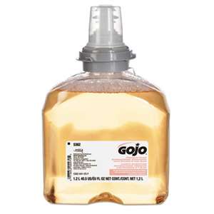 GO-JO INDUSTRIES Premium Foam Antibacterial Hand Wash, Fresh Fruit Scent, 1200mL, 2/Carton