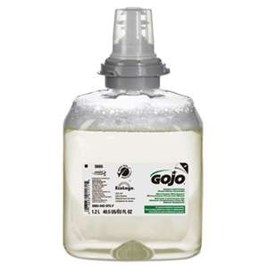 GO-JO INDUSTRIES TFX Green Certified Foam Hand Cleaner Refill, Unscented, 1200mL, 2/Carton