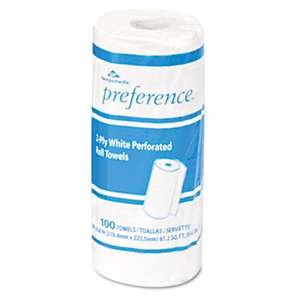Georgia Pacific Professional 27300RL Perforated Paper Towel Roll, 11 x 8 7/8, White, 100 Sheets/Roll