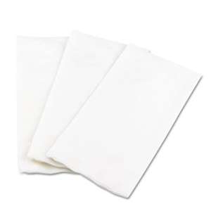 GEORGIA PACIFIC 1/8 Fold Dinner Napkins, 15 x 16, White, 100/Pack