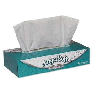 GEORGIA PACIFIC Premium Facial Tissue, Flat Box, White, 100/Box