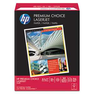 HEWLETT PACKARD COMPANY Premium Choice LaserJet Paper, 98 Brightness, 32lb, 8-1/2x11, White, 500 Shts/Rm